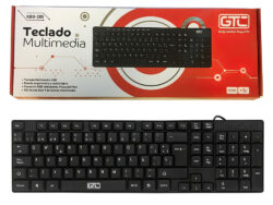 TECLADO USB GTC KBG-204