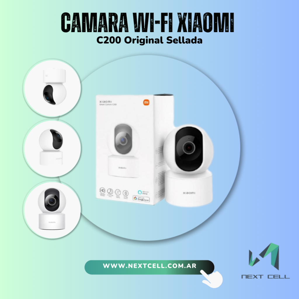 Cámara Inteligente de Seguridad XIAOMI Smart C200 MJSXJ14CM Original ...