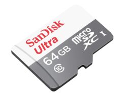 Tarjeta de Memoria 64GB SANDISK MicroSD Suelto sin Empaque