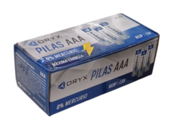 Caja Pila Pack X 60 Unidades Oryx 1.5v AAAor-0156