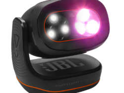 LUZ LED Portátil JBL PartyLight Beam - BOLICHE RGB Bluetooth 5.3