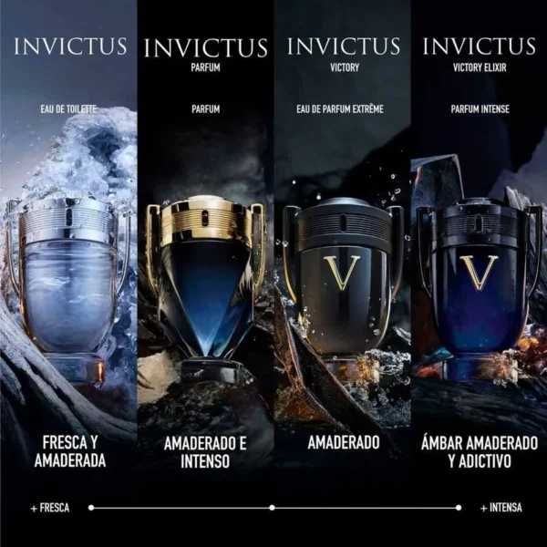 Perfume Paco Rabanne Invictus Eau de Toilette 100ml - Image 3