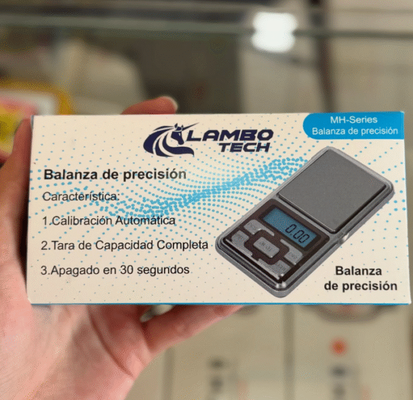 Balanza Portátil Digital Lambo Tech 500gm P-359 - Image 3