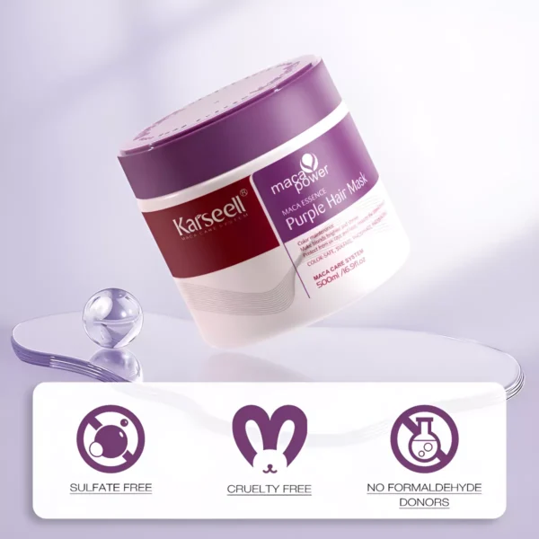 Mascarilla Karseell Purple Mask Matizador Rubios - Image 2