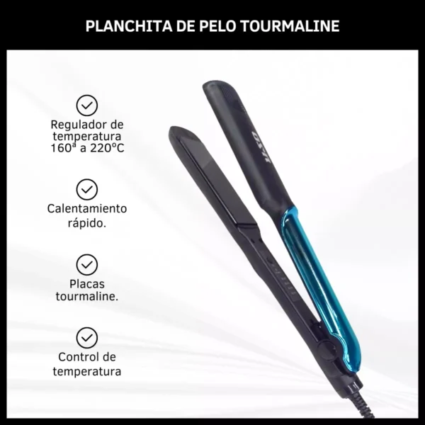 Planchita De Pelo Profesional Tourmaline 220ºc 220-240v OSR - Image 6