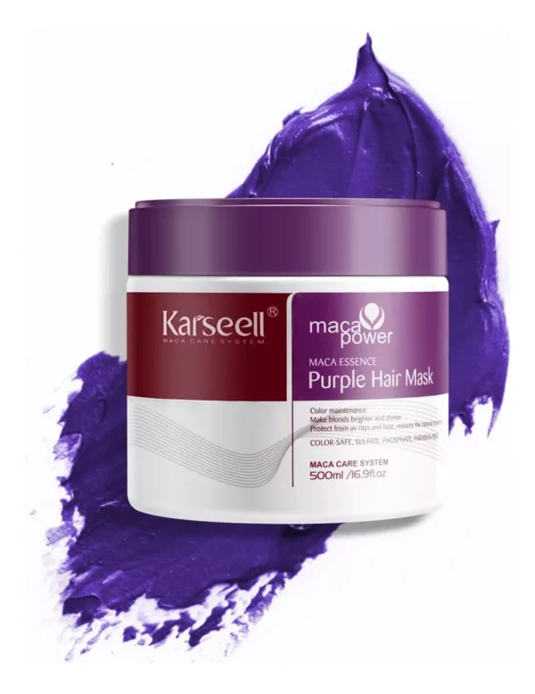 Mascarilla Karseell Purple Mask Matizador Rubios