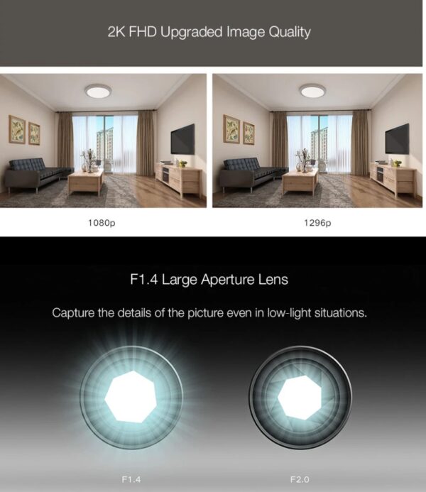 Cámara Xiaomi Mi 360° Home Security Camera 2K Pro - Image 6