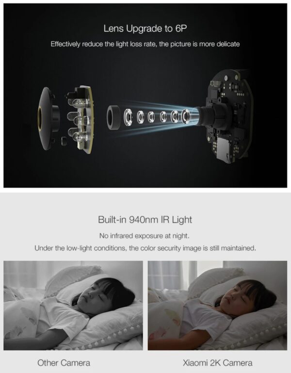 Cámara Xiaomi Mi 360° Home Security Camera 2K Pro - Image 7