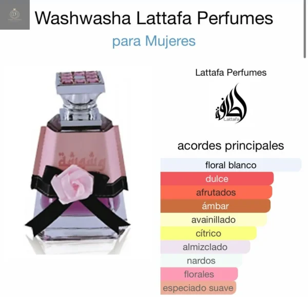 Perfume Lattafa Washwashah EDP 100 ml + Desodorante - Image 4