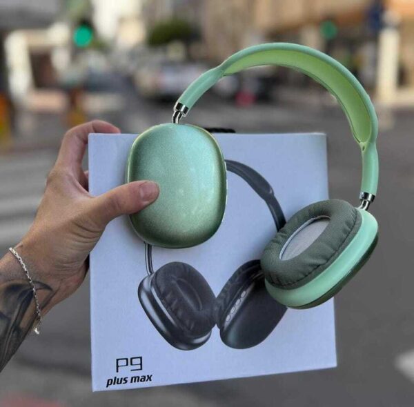 Vincha Auricular Inalámbrico Bluetooth P9 Plus Max - Image 2