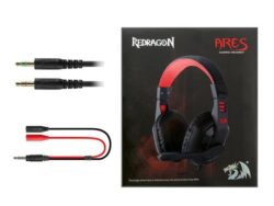 Vincha Auricular Gamer Redragon Gamer Ares RGB H120