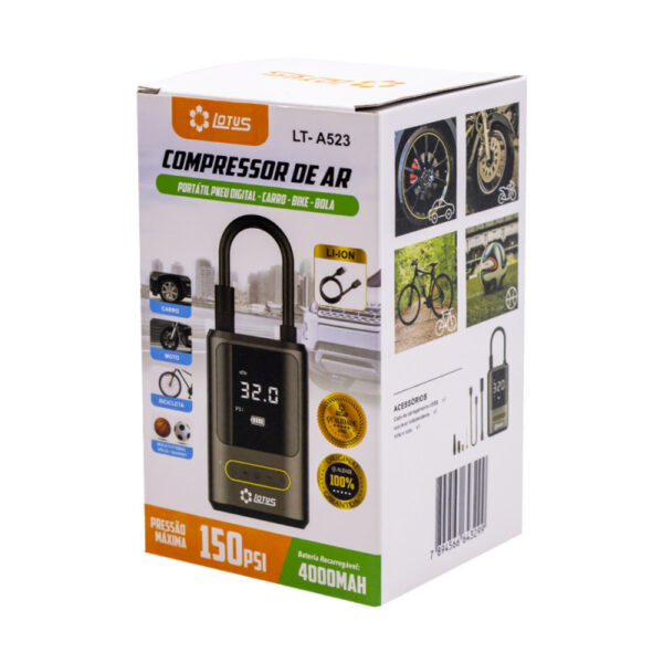 Compresor de Aire Lotus LT-A523 150 psi 4000mAh