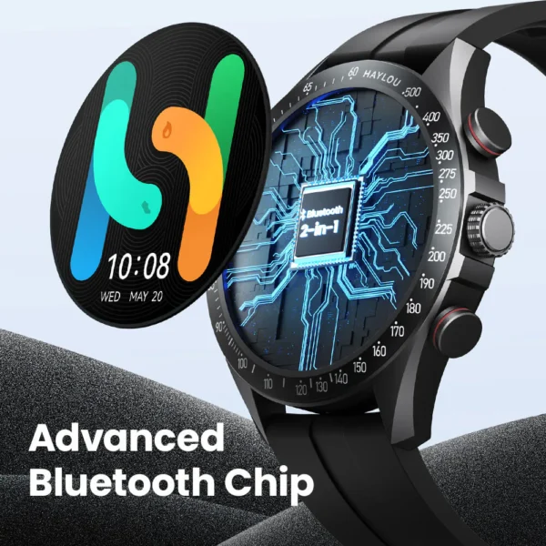 Reloj Smartwatch Haylou Solar Pro LS18 Blue - Image 4