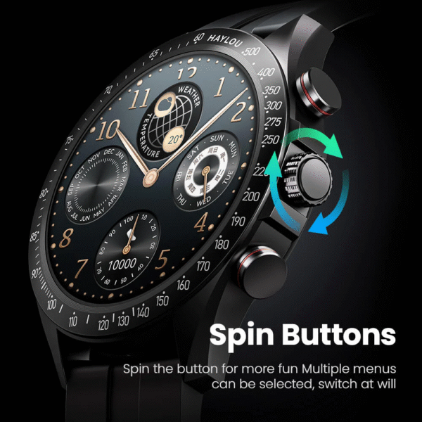 Reloj Smartwatch Haylou Solar Pro LS18 Blue - Image 5