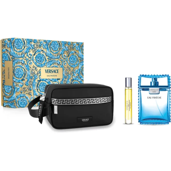 Set Versace Fraiche 100ml + Mini 10ml + Neceser