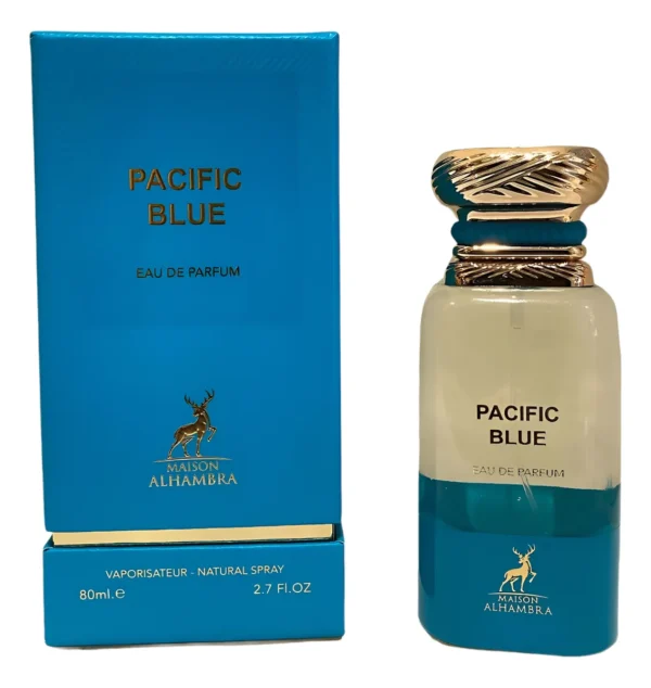 Perfume Alhambra Pacific Blue for Unisex 80ml - Image 2