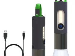 Linterna Led Tactica Recargable Zoom JX-836