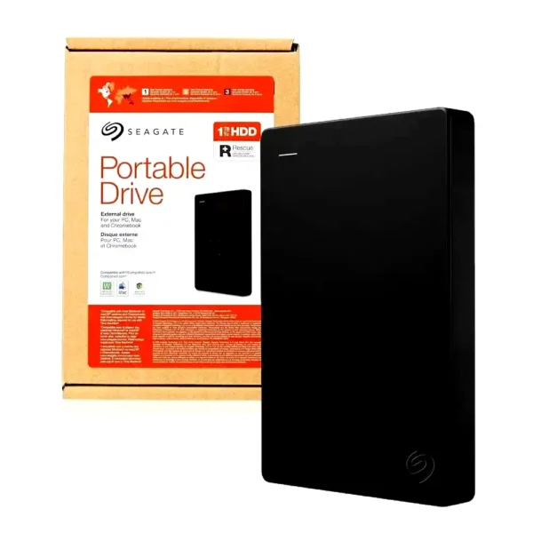 Disco rígido externo Seagate 1TB 3.0 USB Portable