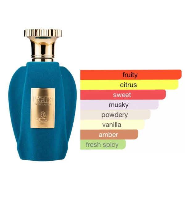 Perfume Paris Corner Emir Voux Turquoise 100ML EDP - Image 2