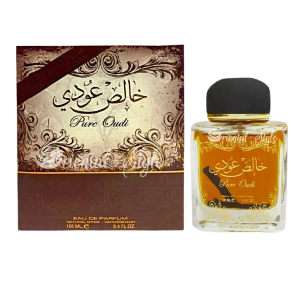 Perfume Lattafa Pure Oudi 100ml Unisex + Desodorante - Image 2