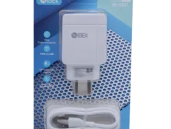 Cargador IBEK Tipo C 5.8A1 Puerto USB Y 1 TYPE C IB-5801