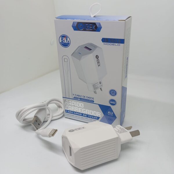 Cargador Ibek Tipo C 5.1a 3.0 IB-5012 - Image 2