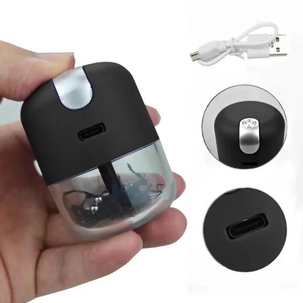 Mini Molinillo de tabaco eléctrico recargable