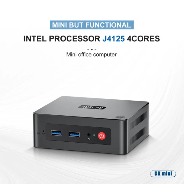 Mici PC Beelink GK Intel Celeron J4125 8GB 256GB - Image 2