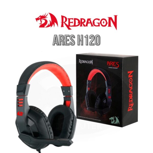 Vincha Auricular Gamer Redragon Gamer Ares H120 - Image 3