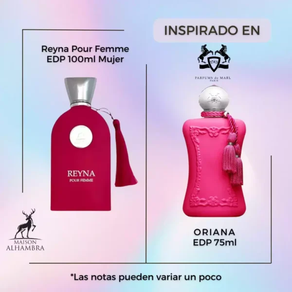 Perfume Alhambra Reyna Pour Femme EDP 100ml - Image 2