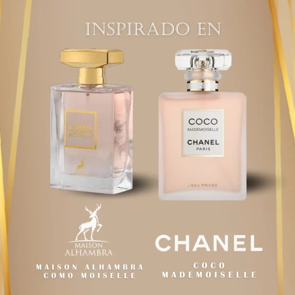 Perfume Alhambra Como Moiselle Eau de Parfum 100ml - Image 3