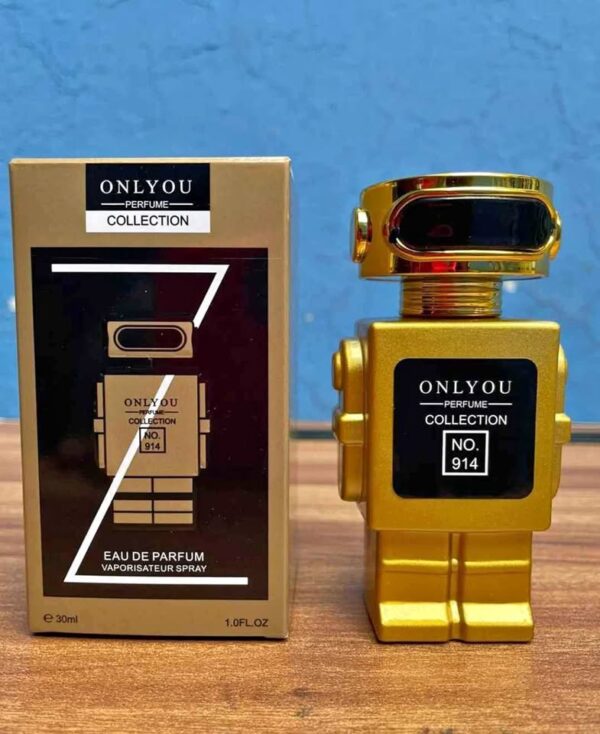 Mini Perfume Only You NO.914 30ml Paco Rabanne Phantom Gold - Image 2