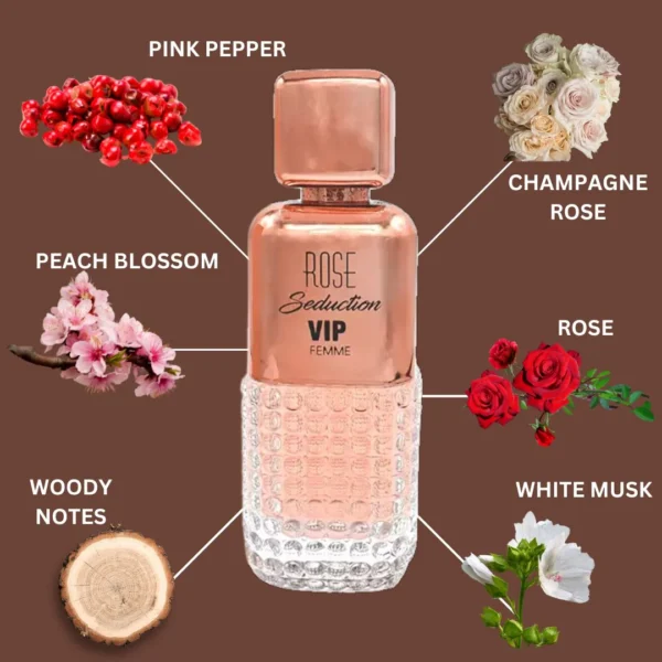 Perfume Alhambra Rose Seduction Vip Femme 30ml - Image 2