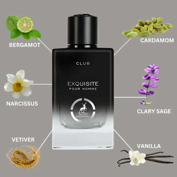 Perfume Alhambra Exquisite Club Edp 100ml - Image 2