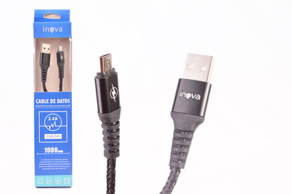 Cable INOVA 1mt USB V8