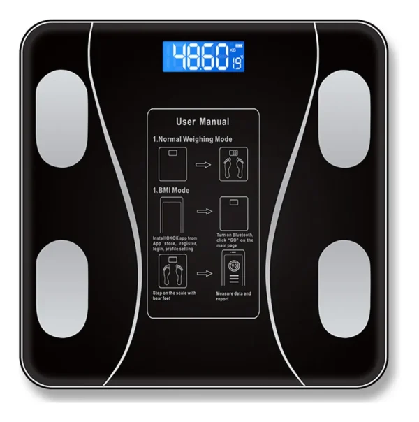 Balanza Personal Digital Bluetooth 180kg Ogaan 2017A - Image 2