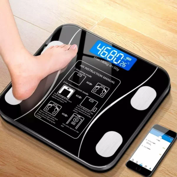 Balanza Personal Digital Bluetooth 180kg Ogaan 2017A - Image 3