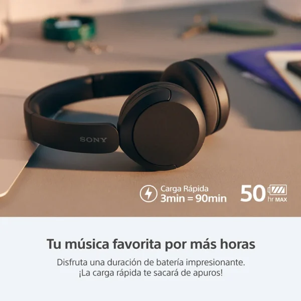 Auriculares Inalámbricos Bluetooth Sony Wh-ch520 Negro - Image 4