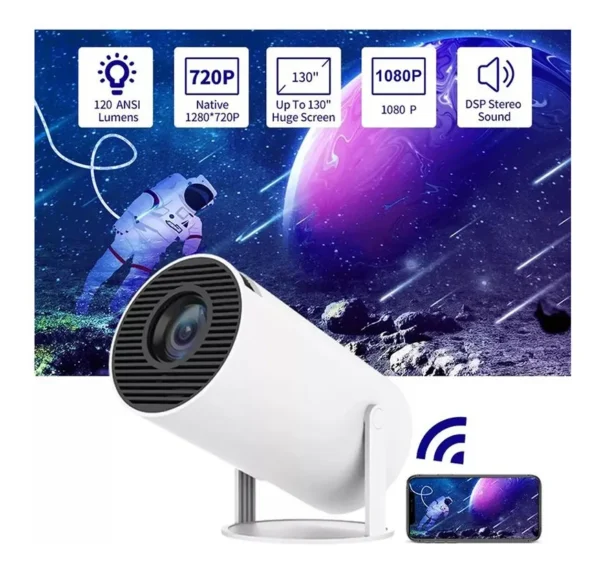 Proyector Luo Lu-v80 Wifi. 4k - Image 4