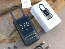 Compresor De Aire Portatil Recargable Inflador Llantas ATJ-8466