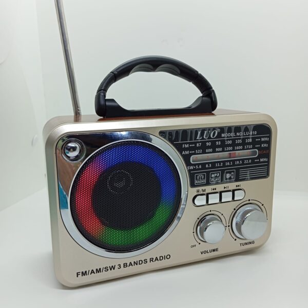 Radio Parlante LUO-810 Con luz RGB - Image 2