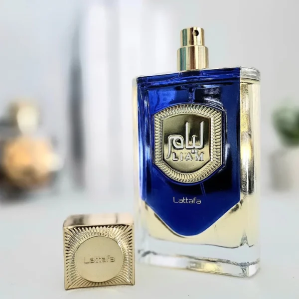 Perfume Lattafa Liam Blue Shine Edp 100 ml Unisex - Image 3