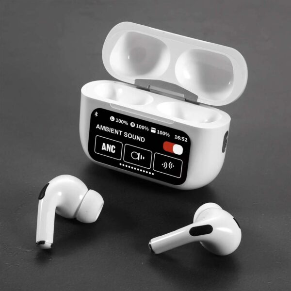 Auricular Bluetooth A9 PRO Inalámbrico Recargable Táctil - Image 2