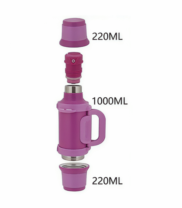 Kit Matero de Termo 1Lt con 2 Mates de 220ml Luo - Image 3