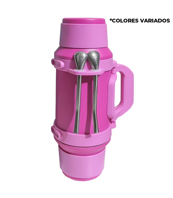 Kit Matero de Termo 1Lt con 2 Mates de 220ml Luo