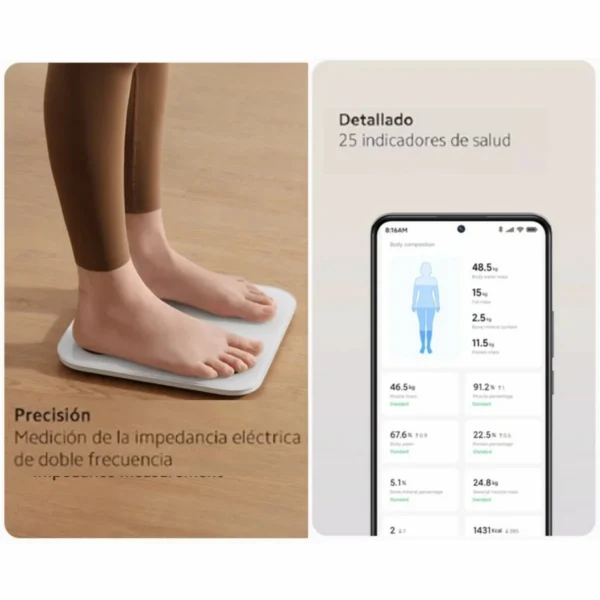 Balanza Digital Mi Body Composition Scale S400 - Image 4