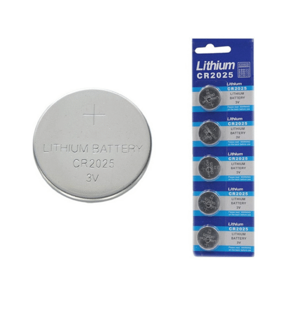 Bateria Pila De Litio Cr 2025 Redonda Pack X5 Unidades 3v - Image 2