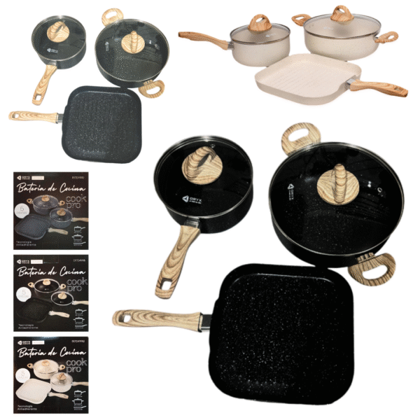 Bateria de Cocina ORYX EKT 499D/ 499B / 499W