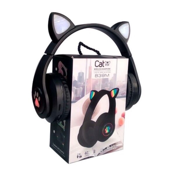 Auricular Vincha Cat Bluetooth B39M