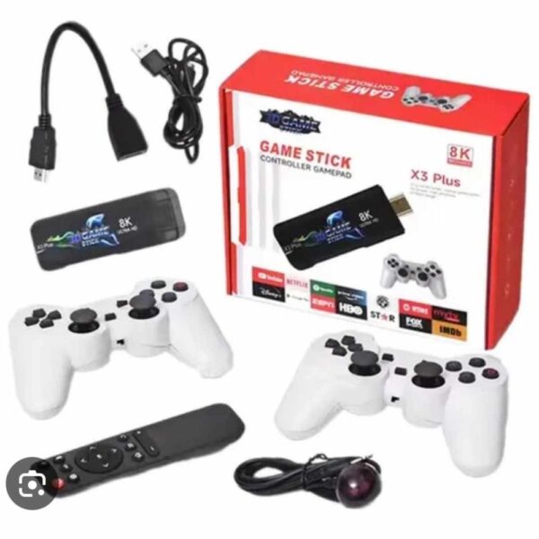 Consola HDMI GAME STICK X3 PRO 8K + 2 Joystick Inalambricos - Image 2
